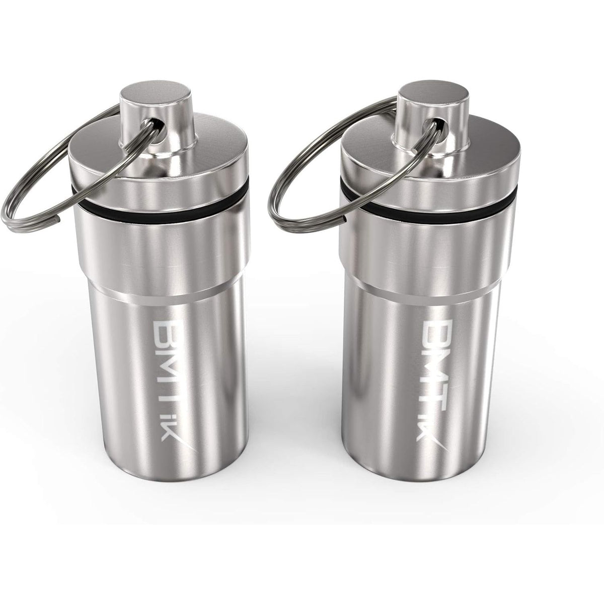 Dyskretne etui na zioła z filtrem UV (szczelny i chroniący przed zapachami pojemnik w tubie, średni rozmiar), aluminium klasy lotniczej