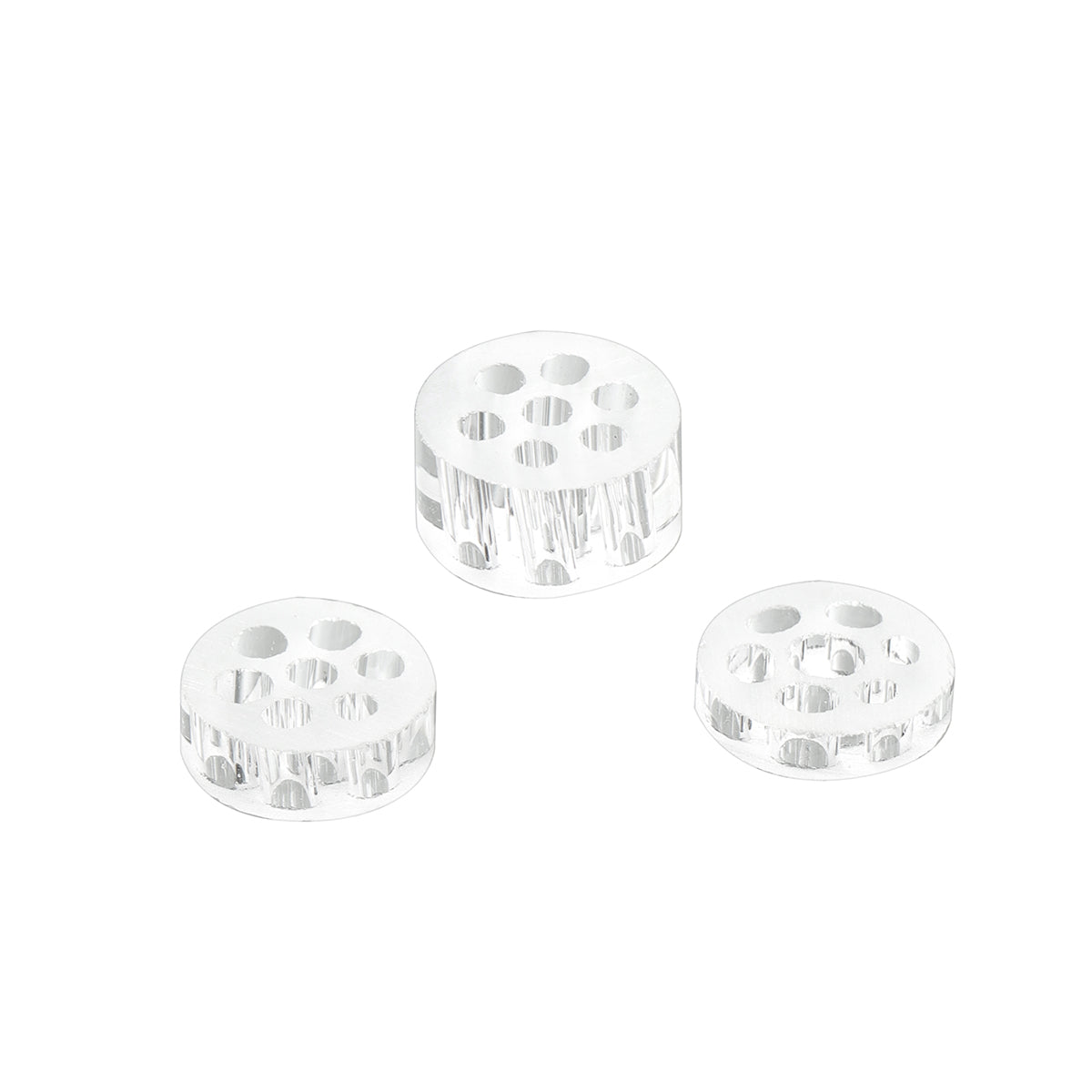 Zestaw tylnego dystansu ze szklaną rurką do XMax V3 Pro i XLux Roffu, podkładki dystansowe 2 mm, 3 mm, 5 mm, Zestaw 3 szt.