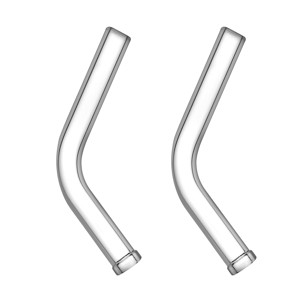 Długi kątowy Szklany ustnik do waporyzatorów XMAX V3 Pro i XMAX V4 Pro, 110 mm, Zestaw 2 szt.