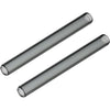 Długie szklane ustniki do POTV LOBO i ONE — zestaw 2 szt.: proste, półczarne (120 mm)