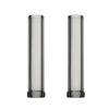 Krótki przyciemniany czarny szklany ustnik do XMAX V3 Pro i XMAX V4 Pro, 60 mm, zestaw 2 szt.