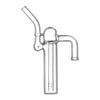 Bubbler wodny do XMAX V3 Pro i XMAX V4 Pro, 130 mm