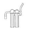 XL Bubbler „Typhoon” z podwójną lufą do Arizer Solo 3 i Air Max